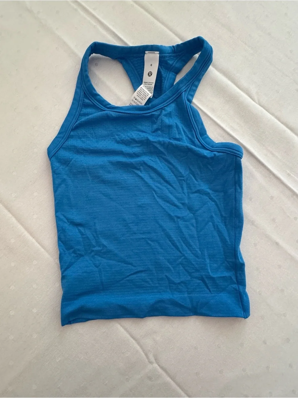 lululemon athletica Swiftly Cropped Tank 2.0 Cornflower 0
